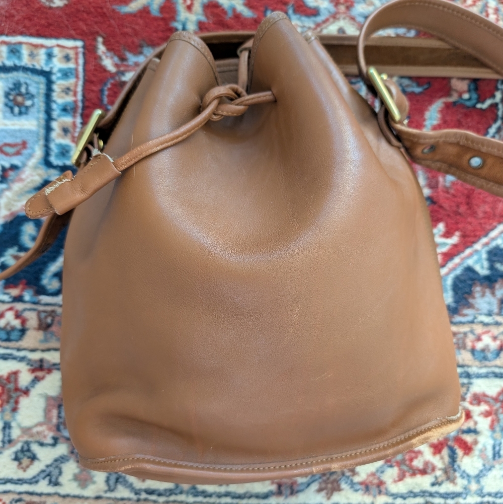 Vintage Coach Bucket Bag